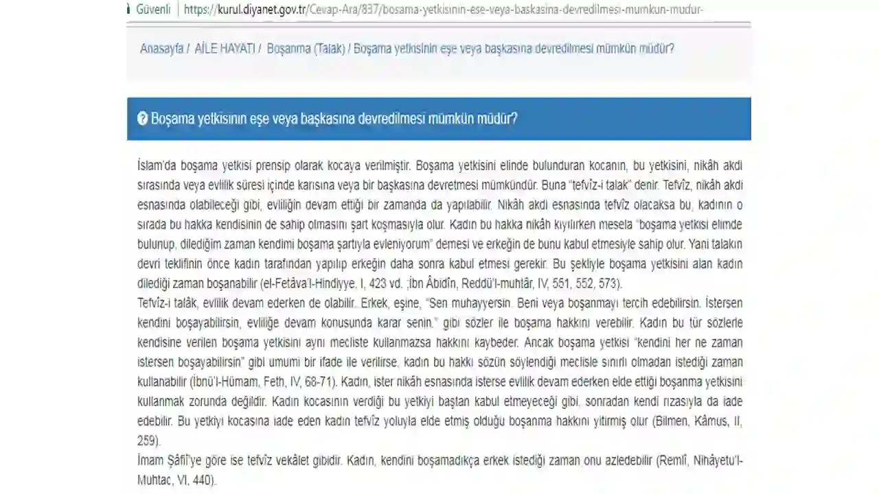 Boşanma