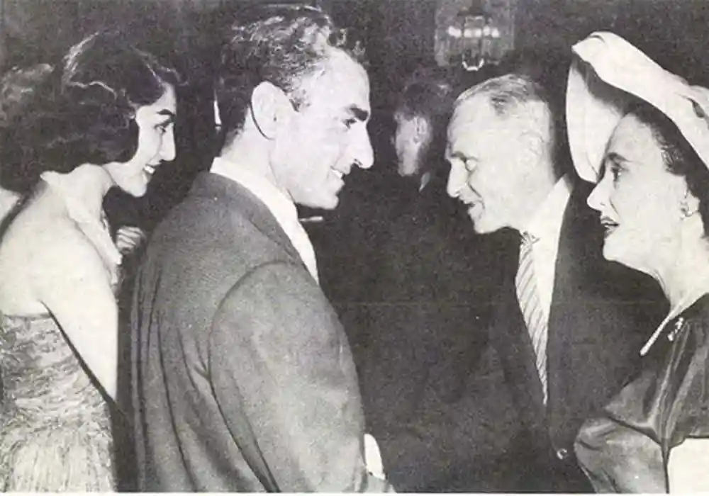 İran Şahı ve kız kardeşi