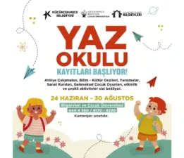 Küçükçekmece’de Yaz Okullarıyla Bilime, Eğitime, Sanata Ara Yok