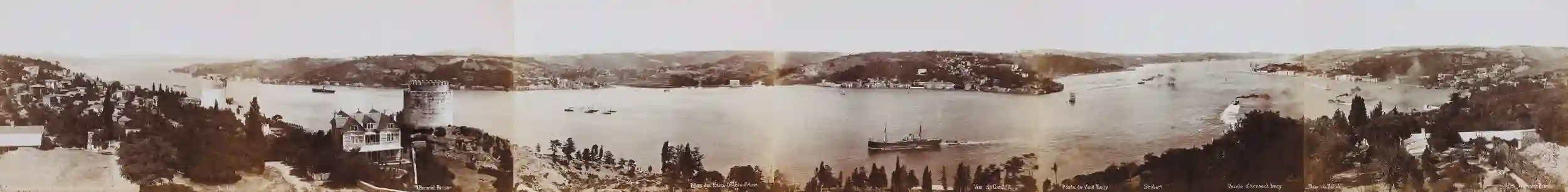 2_Gülmez Kardeşler_Rumeli Hisarı Sırtlarından Boğaz'ın Anadolu Yakası_1890_112201634