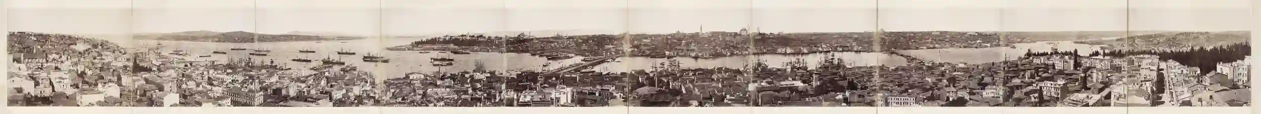 3_Guillaume Berggren_Bayezid Kulesi'nden İstanbul Panoraması_1880_112203297