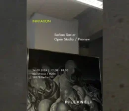 Serkan Sarıer’den Sergi Öncesi “Open Studio” etkinliği!