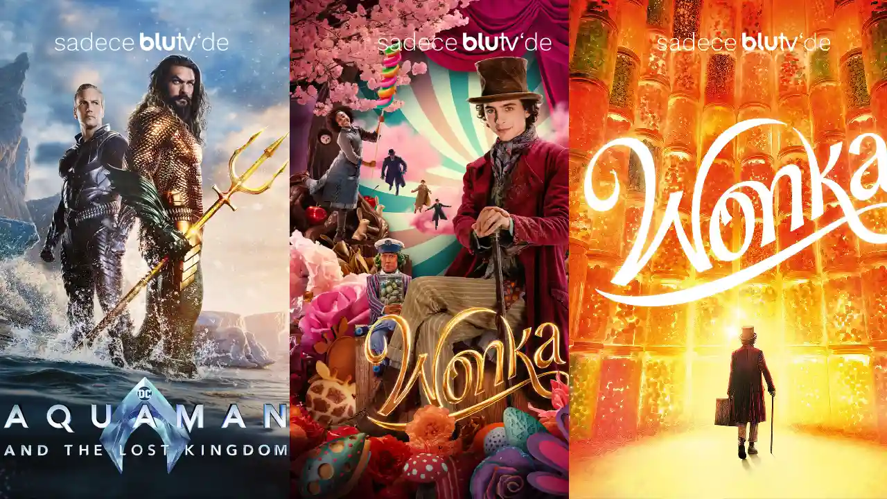 ‘Wonka’ ve ‘Aquaman And The Lost Kingdom’filmleri Blutv’de!