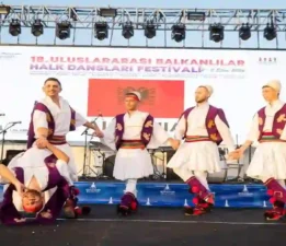 18. Uluslararası Balkanlılar Halk Dansları Festivali başladı