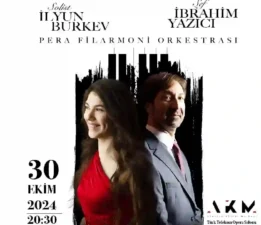 Pera Filarmoni Orkestrası, İlyun Bürkev ve İbrahim Yazıcı yönetiminde AKM’de!