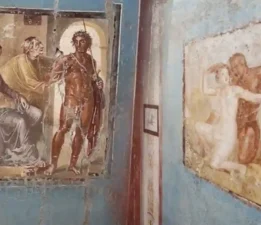 Pompei’de Antik evde erotik freskler bulundu