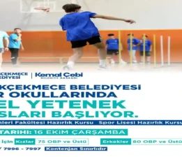 Gençler Özel Yetenek Sınavlarına Küçükçekmece Belediyesi’nin Kursları İle Hazırlanıyor
