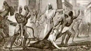Evine hırsız giren Nasrettin Hoca, komşularının, niye kapını iyi kilitlemedin,