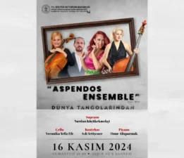 SAMDOB’dan Konser ‘Aspendos Ensemble’ Dünya Tangoları