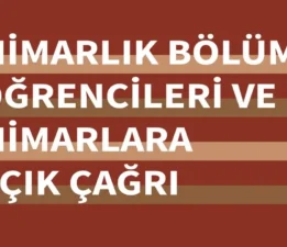Venedik Mimarlık Bienali Türkiye Pavyonu Küratörlerinden Açık Çağrı