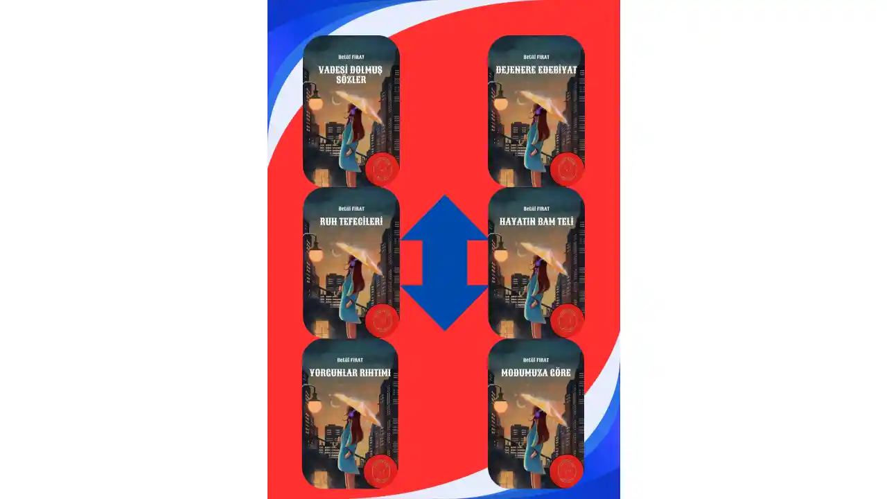 Yazar ve Şair Betül Fırat’tan Tek Seferde 6 Kitap Müjdesi