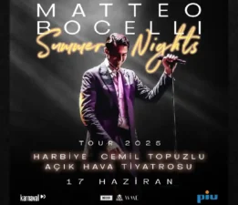 Matteo Bocelli’den İstanbul’da İlk Konser