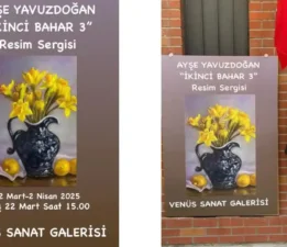 Sanatın İkinci Baharı Venüs Sanat Galerisi’nde Açıldı!