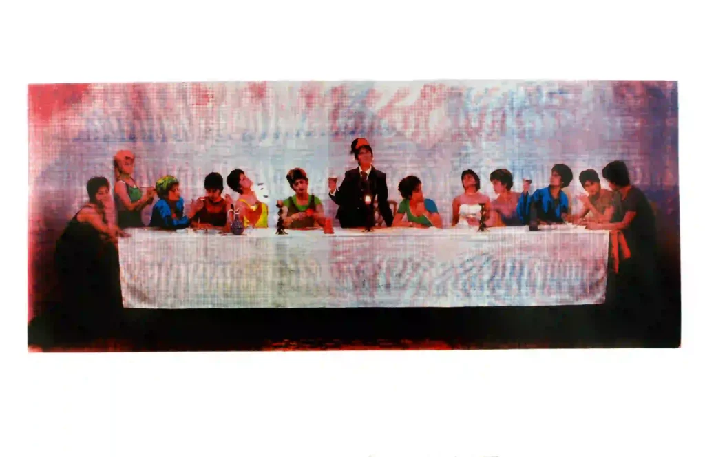 Sabire Susuz, İçimden Biri Beni Ele Verecek _ Someone Inside will Betray me, 2002, serigrafi _ screenprint, 95x145cm, 3_4 Ed.