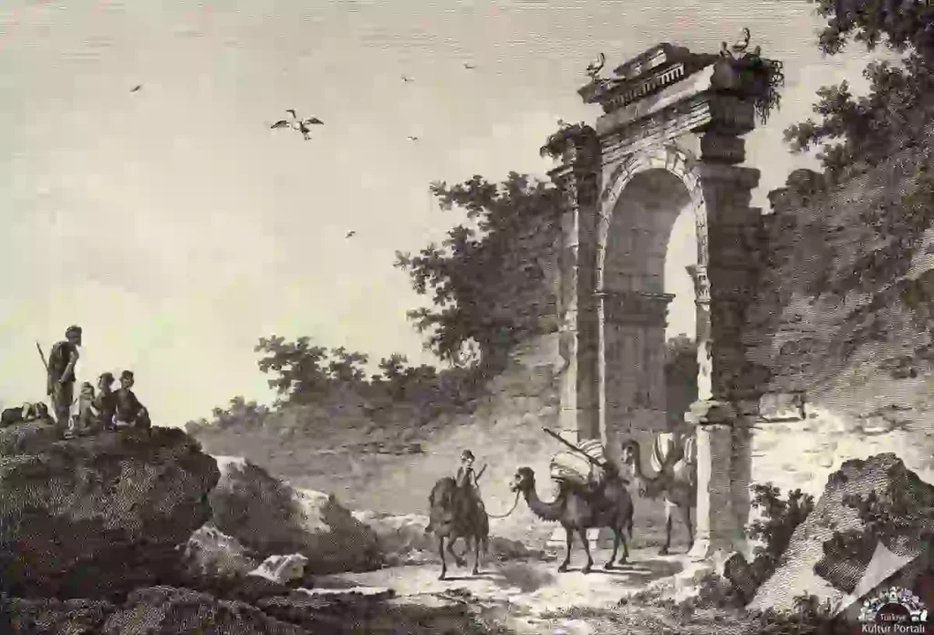 baltalikapi_Gravürün Yayımlandığı Kaynak- Comte de Choiseul-Gouffier. Voyage Pittoresque de la Grece. Paris, 1782-1822