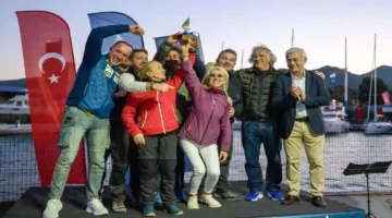 Cumhuriyet Kupası Yat Yarışlarında ödüller sahiplerini buldu