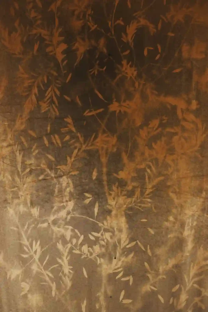 Fulya Çetin, Natura, Kumaş Üzeri Mürekkep, 150cmx300cm-min