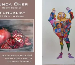 Funda Öner Resim Sergisi  “Fundalık” Venüs Sanat Galerisi’nde