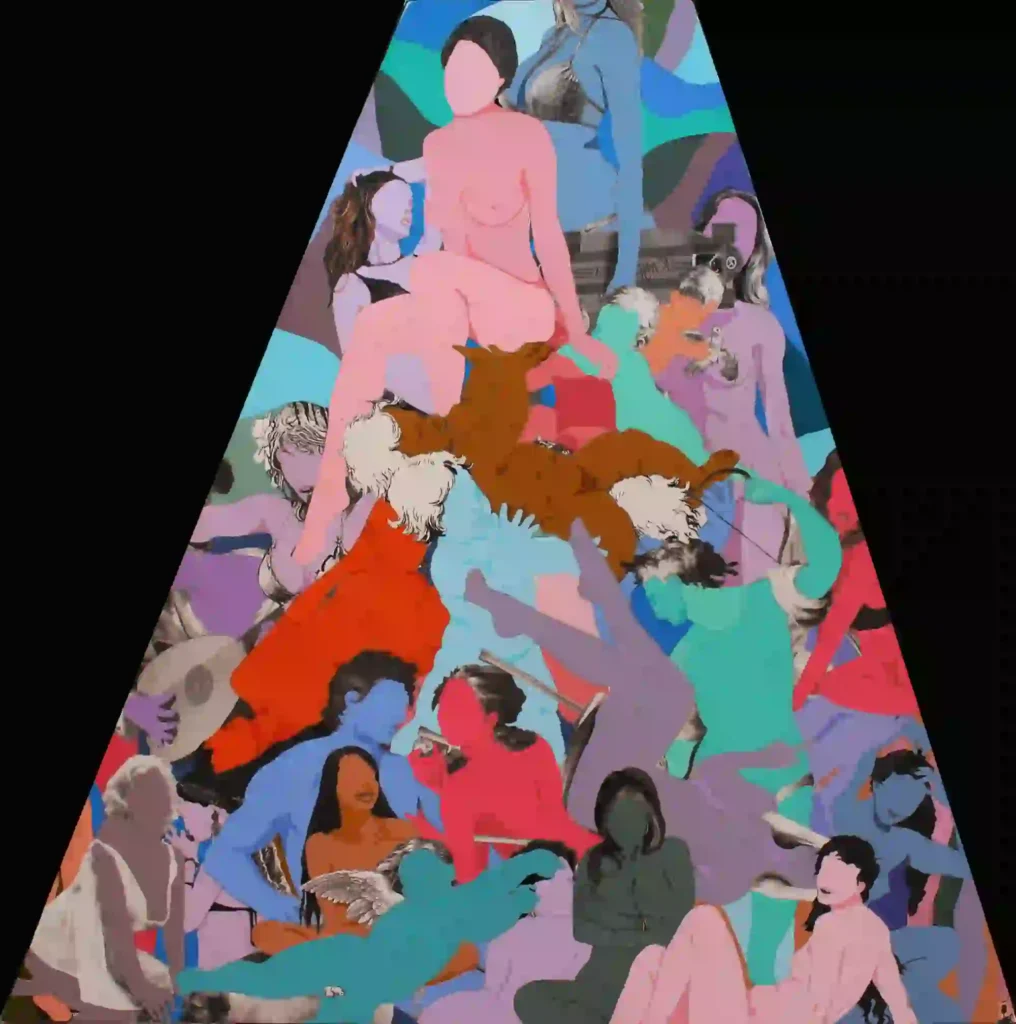 Gazi Sansoy İsimsizler Yuzsuzler Serisi 99x102x27 cm