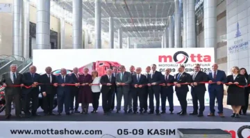 MOTTA Motorlu Taşıtlar Fuarı İzmir’de  açıldı