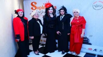 Kastamonu Kadınlar Şapkalarıyla Çağlarını Selamladılar