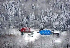 Trabzon Tonya’dan kış manzaraları