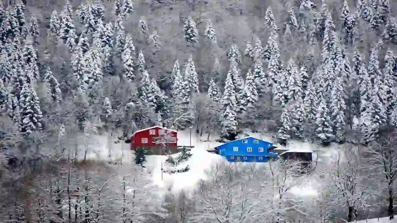 Trabzon Tonya’dan kış manzaraları