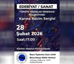 Türkiye Yazarlar Sendikası ‘Edebiyat / Sanat’ sergisini açıyor