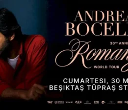 Andrea Bocelli  30 Mayıs’ta İstanbul’da!