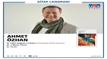 Ahmet Özhan, yeni kitabını D&R Bağdat Caddesi’nde tanıtıyor