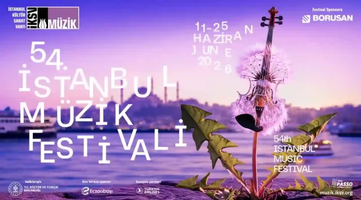 54. İstanbul Müzik Festivali  11-25 Haziran’da!