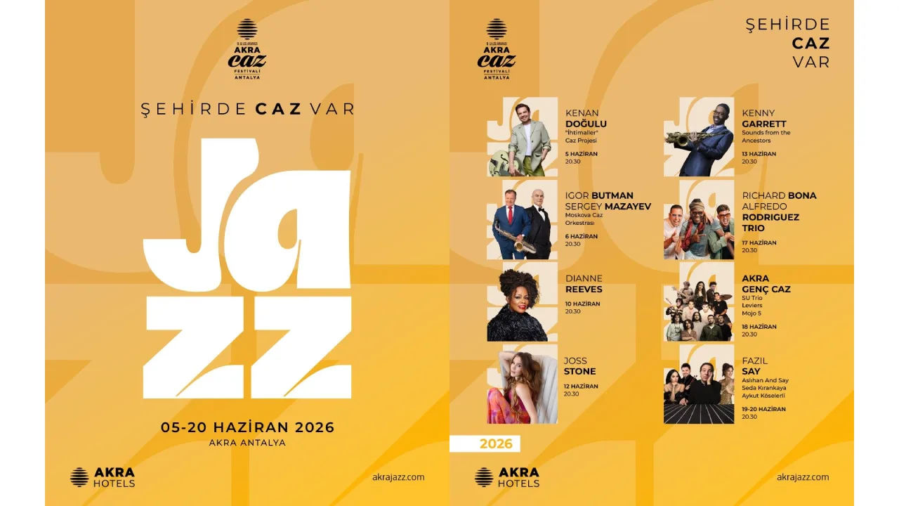 9. Akra Caz Festivali Başlıyor