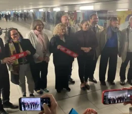 Hakan Kurşun’un “Willkommen” Eseri Hanau Tren İstasyonu’nda