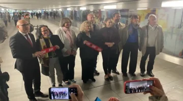 Hakan Kurşun’un “Willkommen” Eseri Hanau Tren İstasyonu’nda