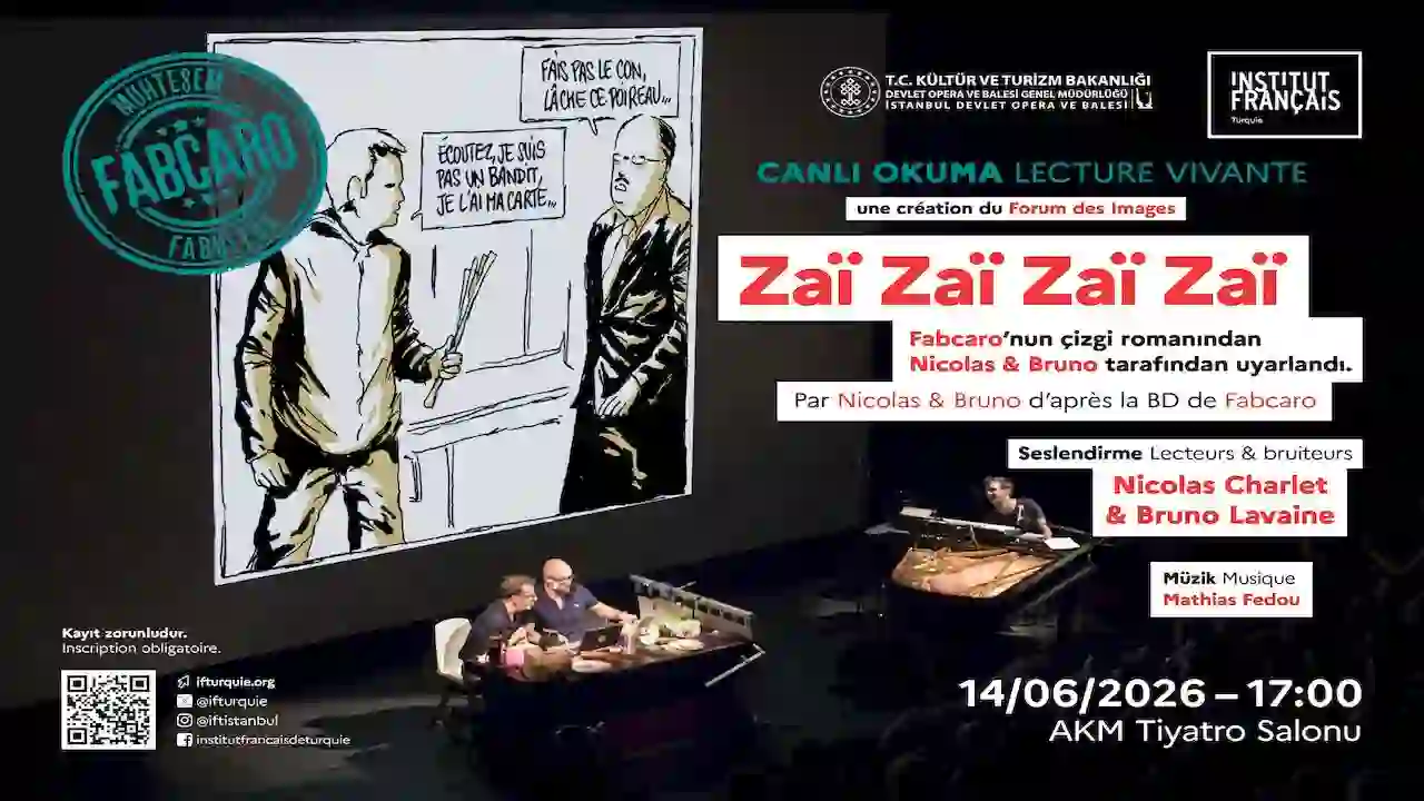 Fabcaro’nun kült eseri Zaï Zaï Zaï Zaï sahneye taşınıyor!