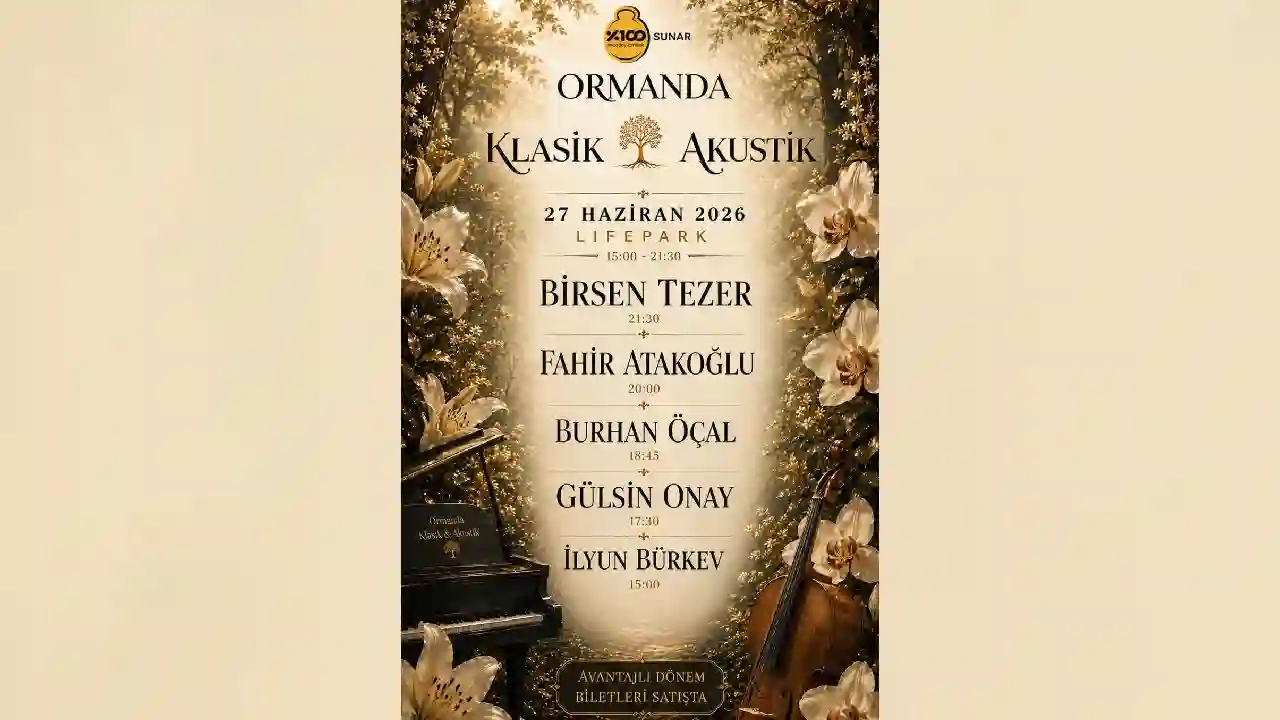 Ormanda Klasik Akustik Lifepark’ta!