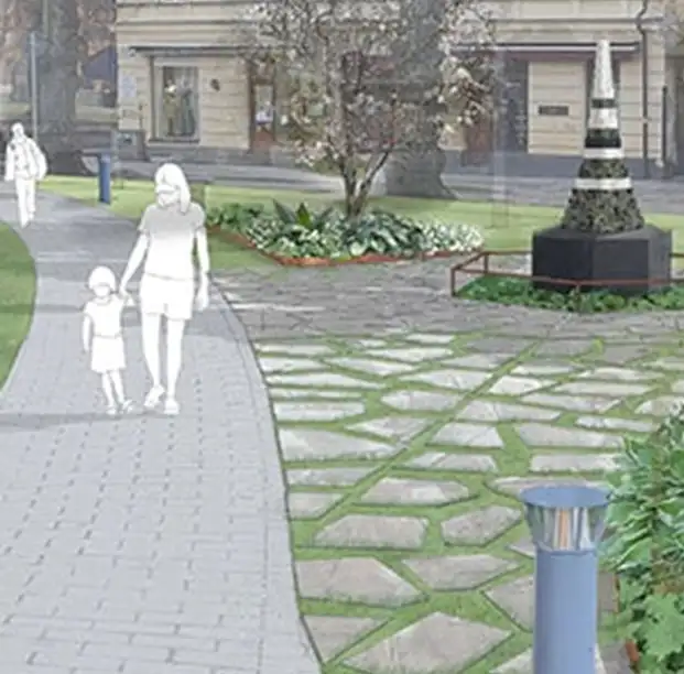 Södertälje merkezde Turingelunden Parkı
