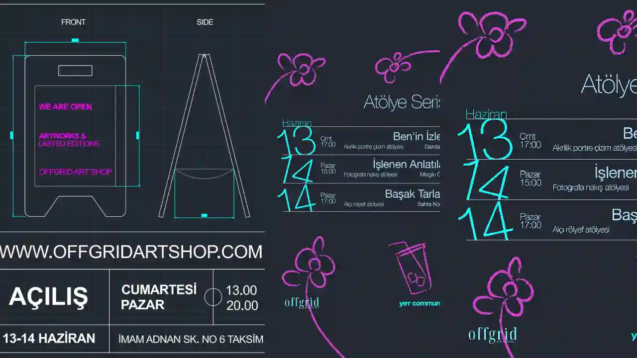 offgrid art project Bu Yaz Art Shop’a Dönüşüyor!