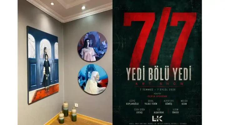 7/7 – Yedi Bölü Yedi sergisi Artmahall Kabataş’ta!