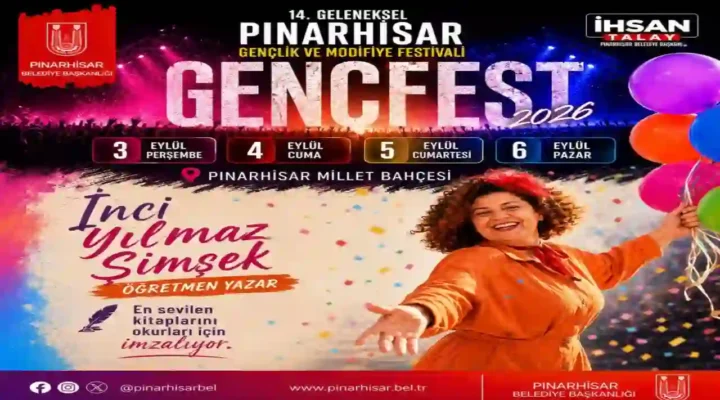 Pınarhisar’da Gençlik Coşkusu Edebiyatla Buluşuyor