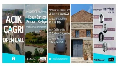 Bor Sanat ve StudioMAHAL Konuk Sanatçı Programı için başvurular başladı: