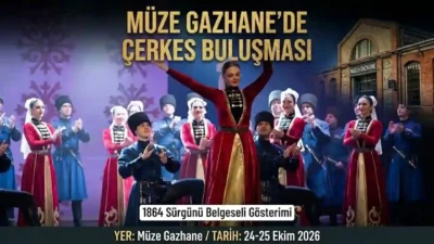 İstanbul Büyükşehir Belediyesi tarafından düzenlenen İstanbul Çerkes Buluşması, 24-25 Ekim