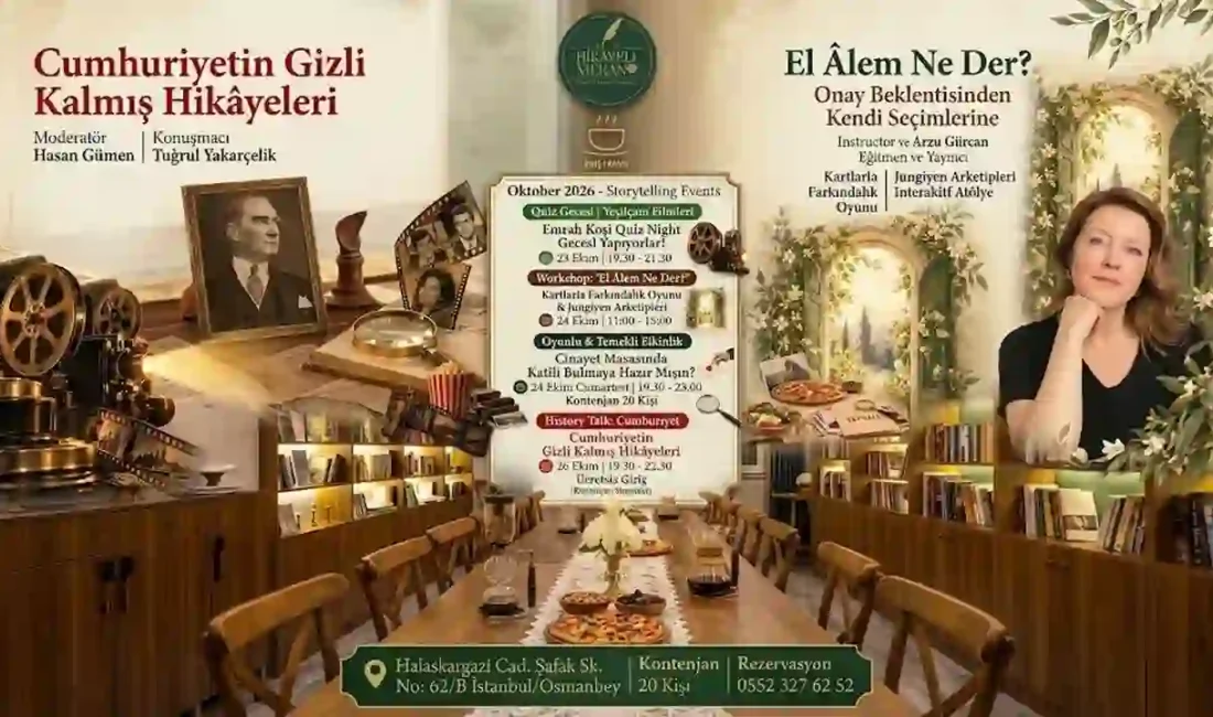 Osmanbey’deki Hikâyeli Mekân 7, Cumhuriyet’in 103. yılına özel 26 Ekim’de