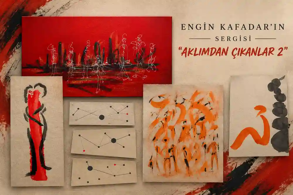 Engin Kafadar’in “Aklimdan Cikanlar 2” sergisi-Eserler