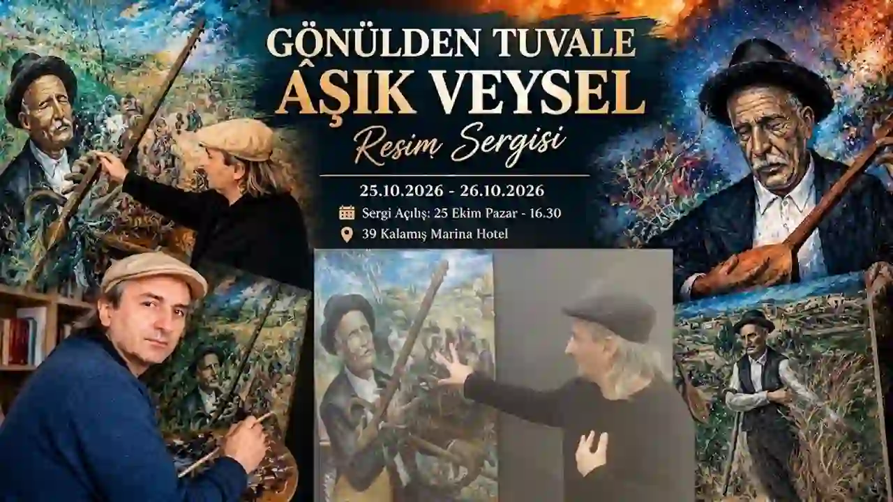 Haydar Özay’ın, Âşık Veysel’in doğum günü anısına hazırladığı “Gönül Gözüyle