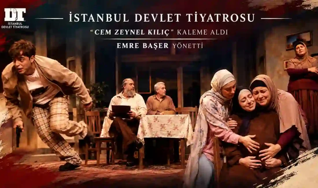 İstanbul Devlet Tiyatrosu, Emre Başer’in süpervizörlüğünde hazırlanan "SUMUD (GAZZE)" oyunuyla,