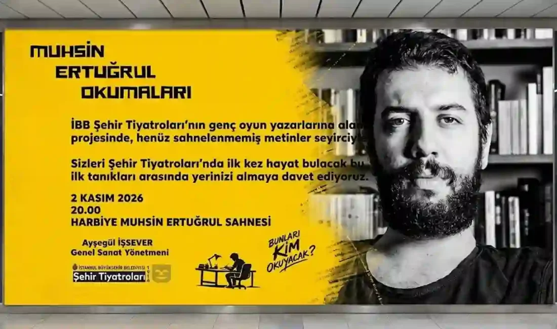 “Yıldız Sarayı Tiyatrosu”, 2 Kasım’da Muhsin Ertuğrul Okumaları kapsamında seyirciyle