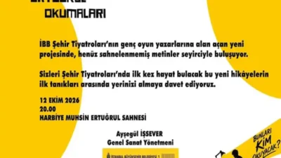 İstanbul Büyükşehir Belediyesi Şehir Tiyatroları, 18-35 yaş arası genç oyun