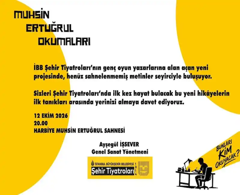 İstanbul Büyükşehir Belediyesi Şehir Tiyatroları, 18-35 yaş arası genç oyun