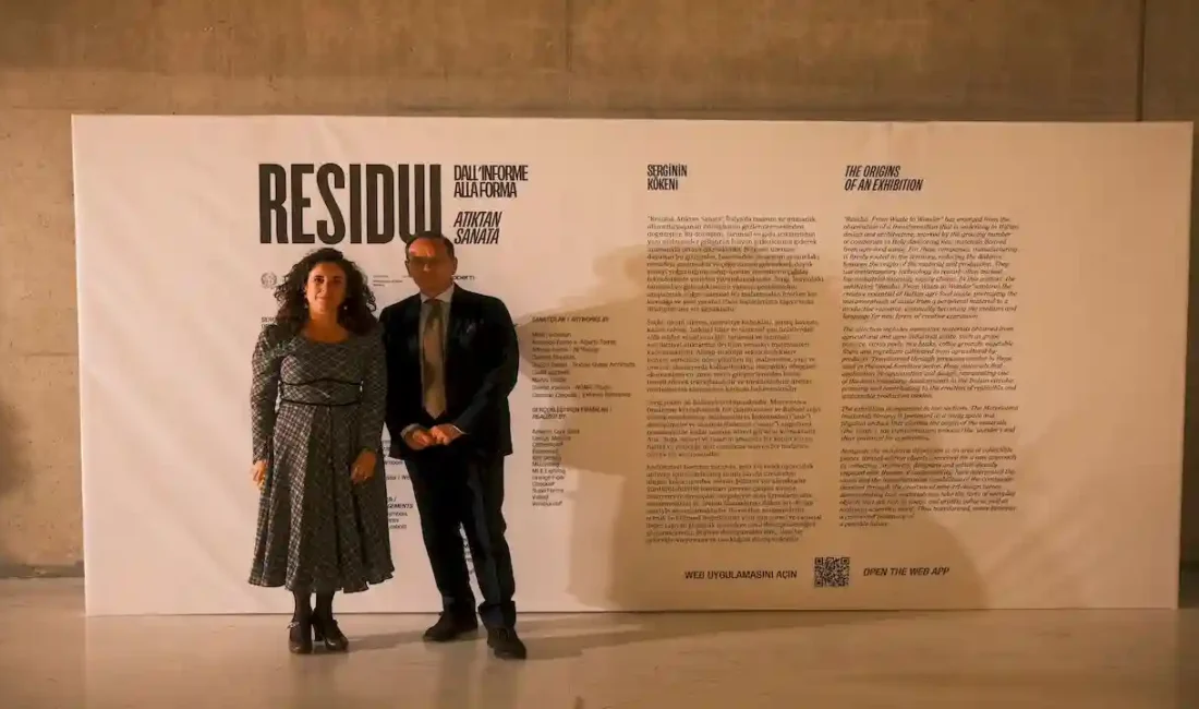 “Residui: Atıktan Sanata” sergisi, CerModern’de dünya prömiyeri yaptı. İtalya Büyükelçisi